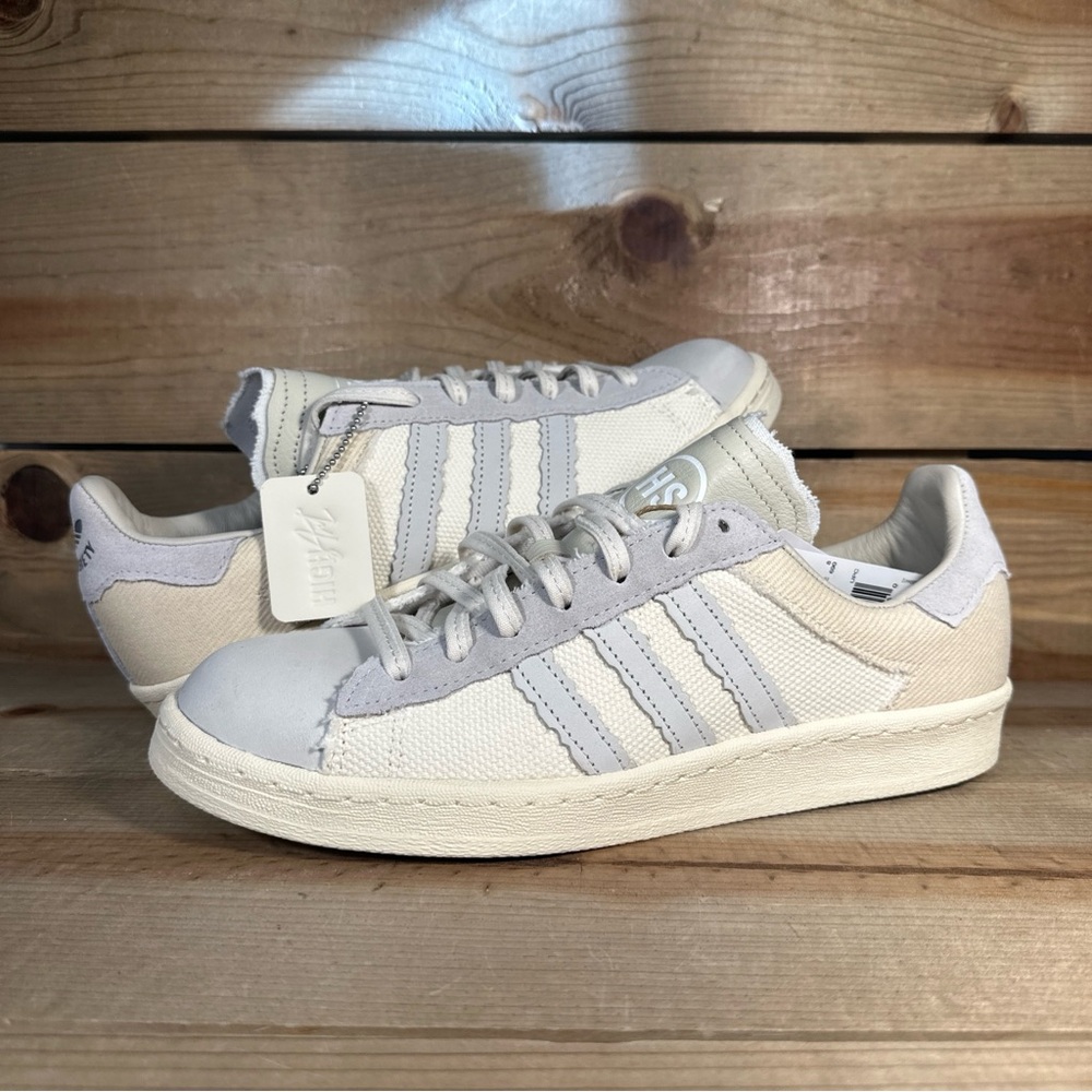 NEW Mens Multi-Size Adidas Campus x Highsnobiety “HIGHArt” Low Sneakers IG8171 - Picture 9 of 11